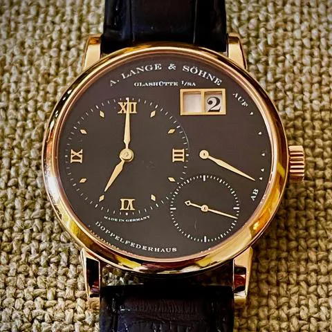 A. Lange & Söhne Lange 1 101.031 36mm Rose gold Black