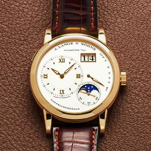 A. Lange & Söhne Lange 1 109.032 38.5mm Yellow gold Silver