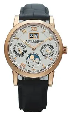 A. Lange & Söhne Langematik 310.032 38.5mm Rose gold Silver