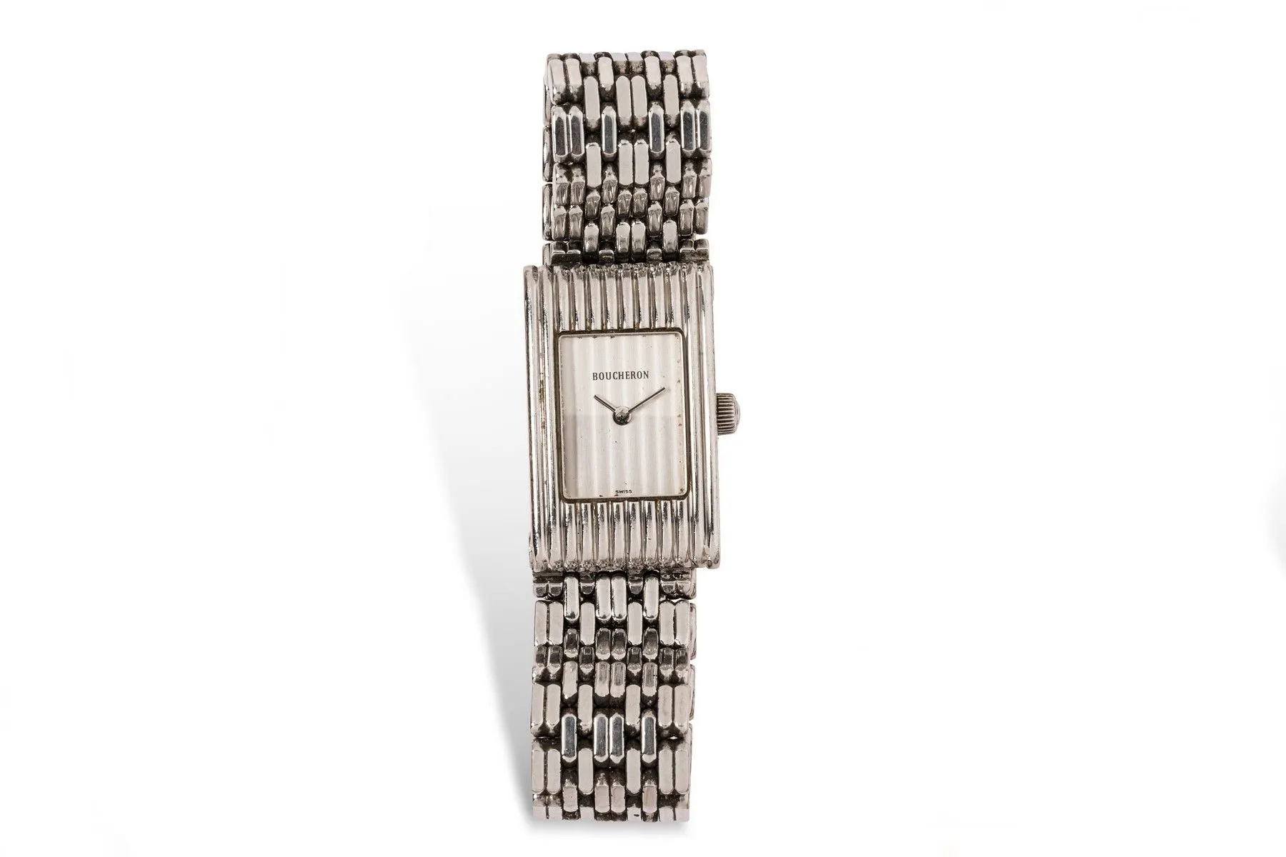 Boucheron Reflet 18mm Stainless steel Gray