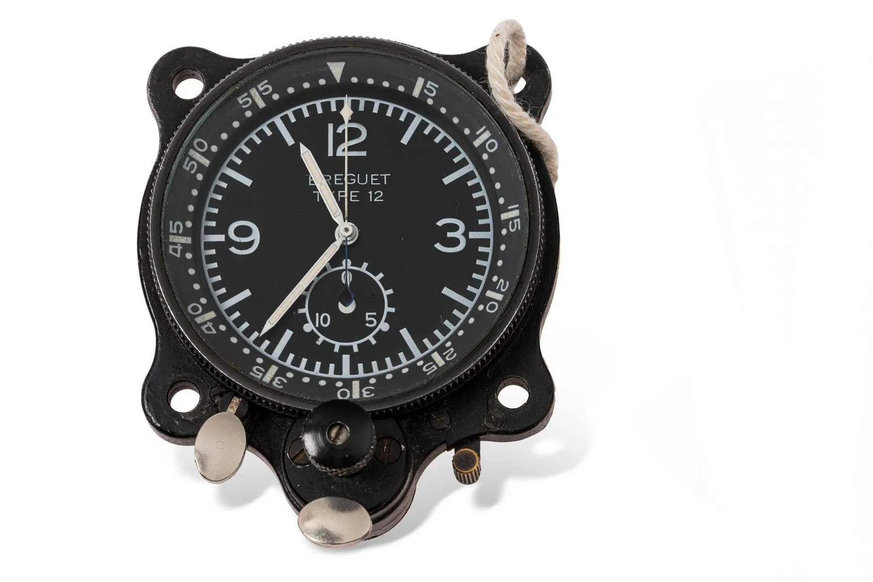 Breguet Type XXII 12 60mm Stainless steel Black