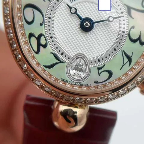 Breguet Reine de Naples 8918BR/5T/964 D00D 36.5mm Rose gold Beige 4