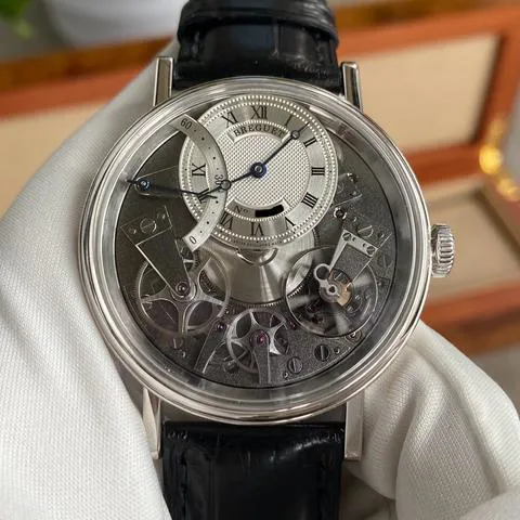 Breguet Tradition 7097BB/G1/9WU 40mm White gold Silver