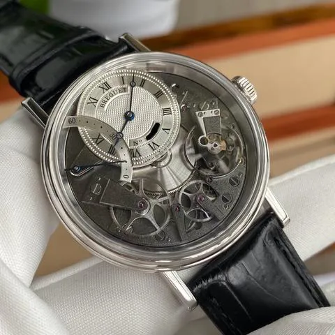 Breguet Tradition 7097BB/G1/9WU 40mm White gold Silver 1