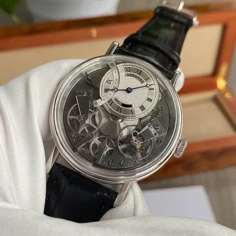 Breguet Tradition 7097BB/G1/9WU 40mm White gold Silver 2