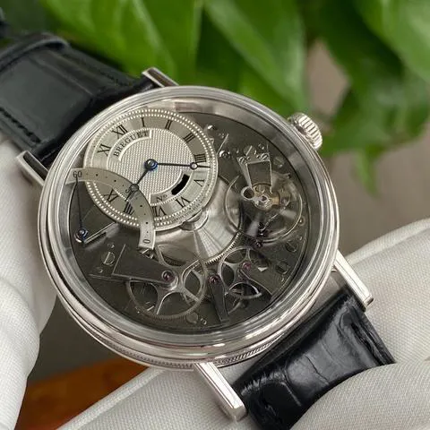 Breguet Tradition 7097BB/G1/9WU 40mm White gold Silver 3