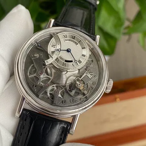 Breguet Tradition 7097BB/G1/9WU 40mm White gold Silver 5