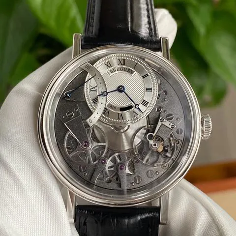 Breguet Tradition 7097BB/G1/9WU 40mm White gold Silver 7