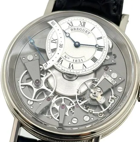 Breguet Tradition 7097BB/G1/9WU 40mm White gold Silver 1