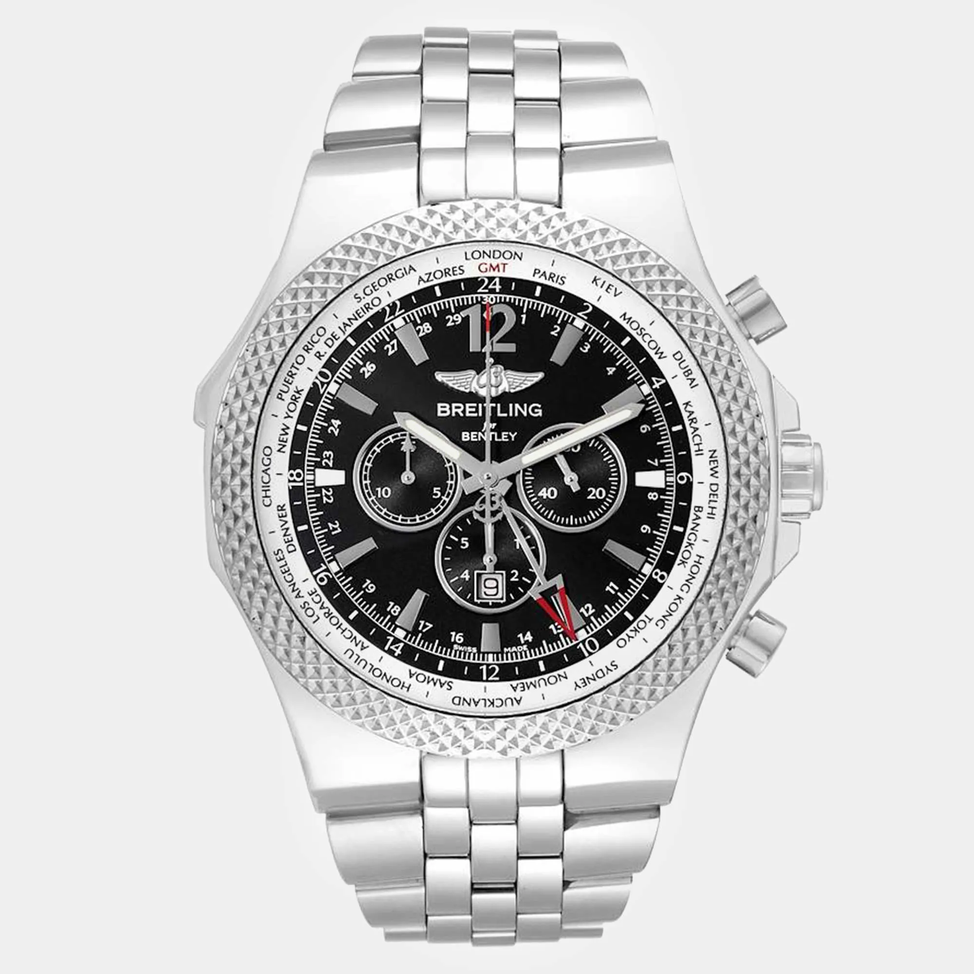 Breitling Bentley A47362 49mm Stainless steel