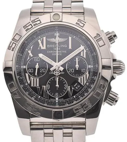 Breitling Chronomat 44 AB0110 44mm Stainless steel Black