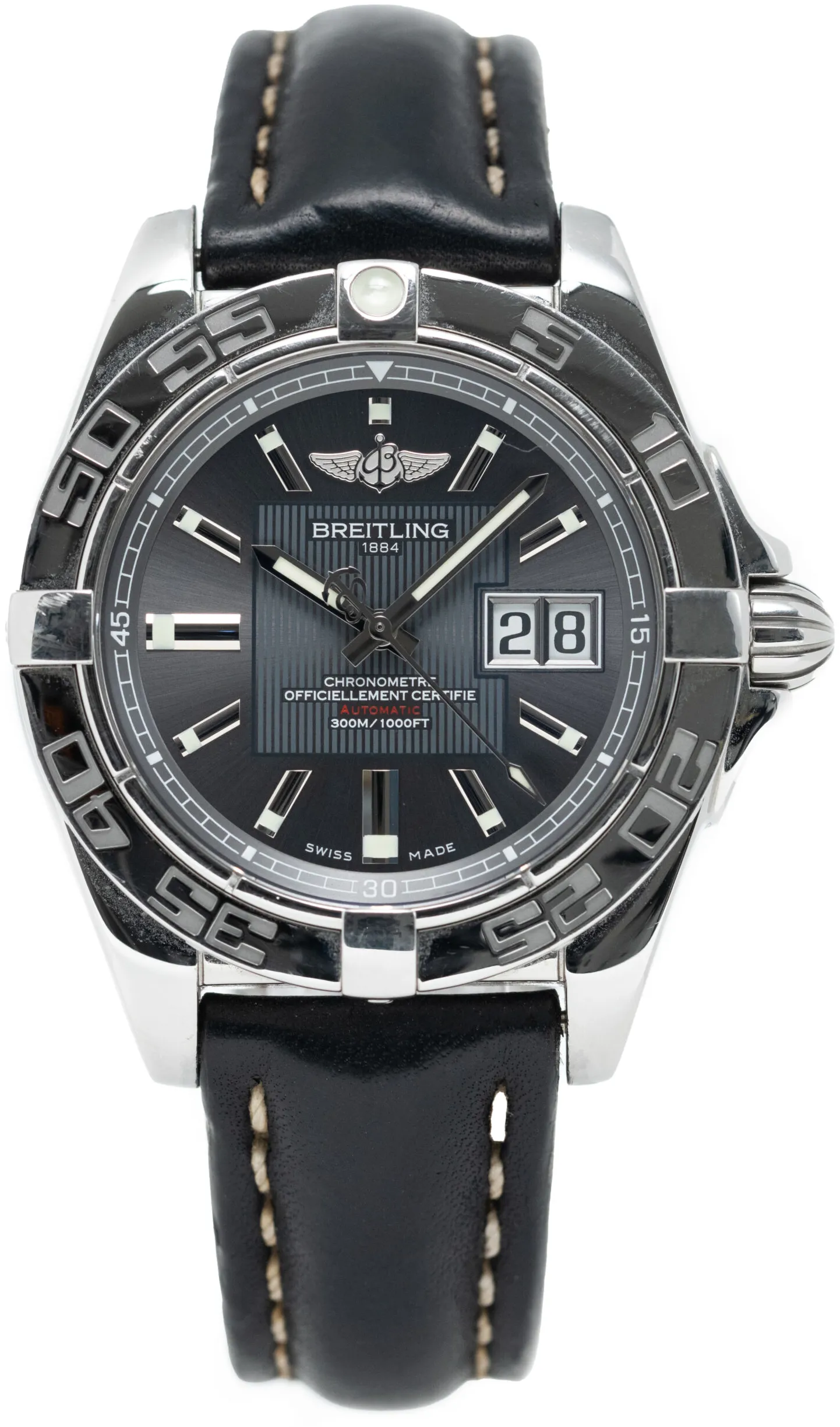 Breitling Cockpit 41mm Stainless steel Black and Gray