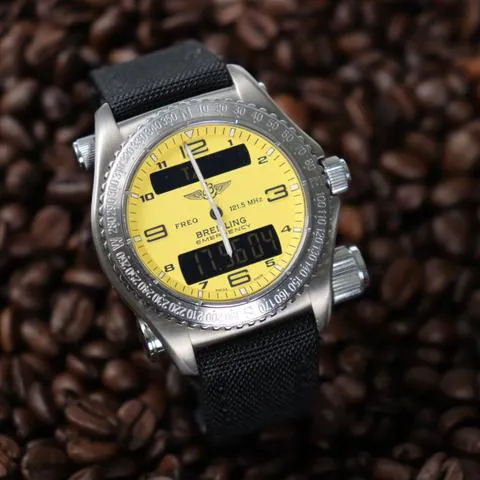 Breitling Emergency E56121.1 43mm Titanium Yellow