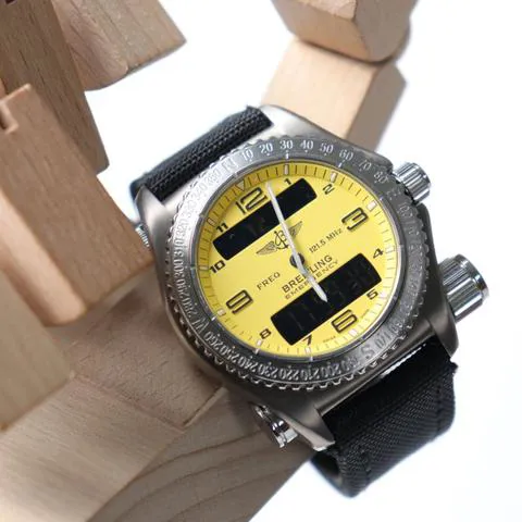 Breitling Emergency E56121.1 43mm Titanium Yellow 1