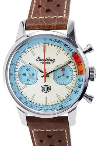 Breitling Top Time A233112A1A1X1 41mm Stainless steel White