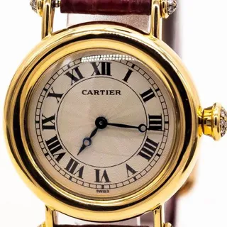 Cartier Diabolo 1461 27mm Yellow gold Champagne