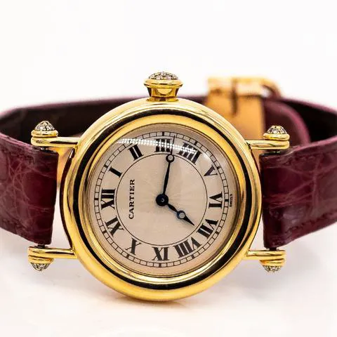 Cartier Diabolo 1461 27mm Yellow gold Champagne 3