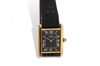 Cartier Must Vermeil Black