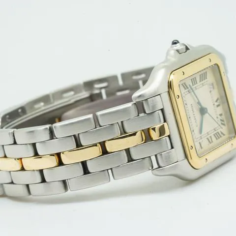 Cartier Panthère 8394 27mm Yellow gold and Stainless steel Champagne 8