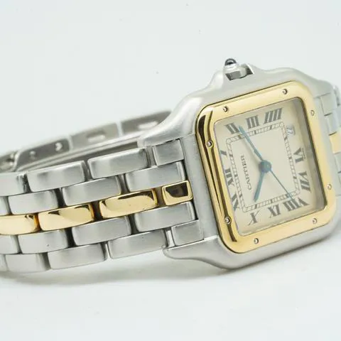 Cartier Panthère 8394 27mm Yellow gold and Stainless steel Champagne 9