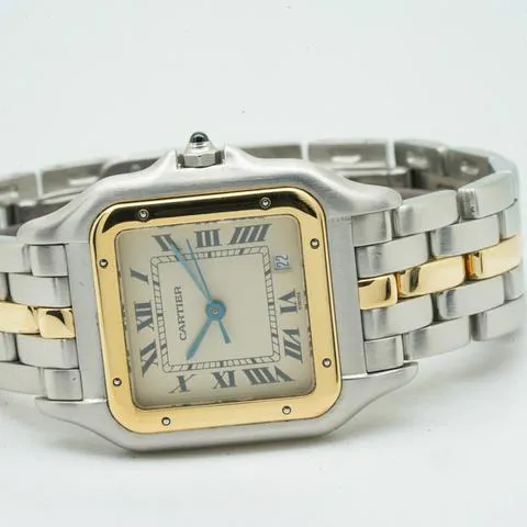 Cartier Panthère 8394 27mm Yellow gold and Stainless steel Champagne 14