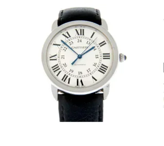 Cartier Ronde Solo 3939 Stainless steel Silver