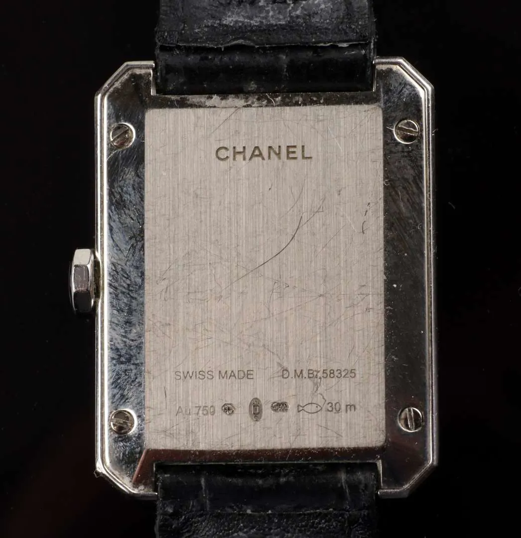 Chanel 26.5mm White gold and Diamond 1