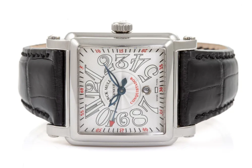 Franck Muller Conquistador Cortez 10000 L 32mm Stainless steel Silver