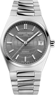 Frédérique Constant Ladies Automatic FC-303LG2NH6B Stainless steel Gray