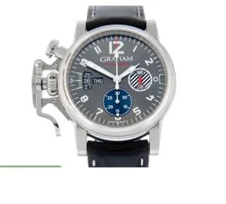 Graham Chronofighter 2CVAS.S08A Stainless steel Gray