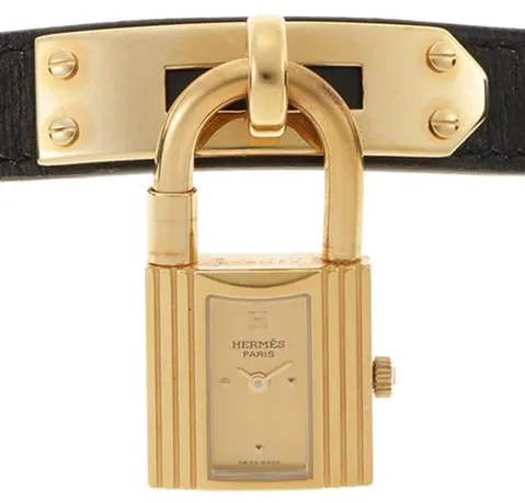 Hermès Kelly KE1.210 20mm Stainless steel Gold