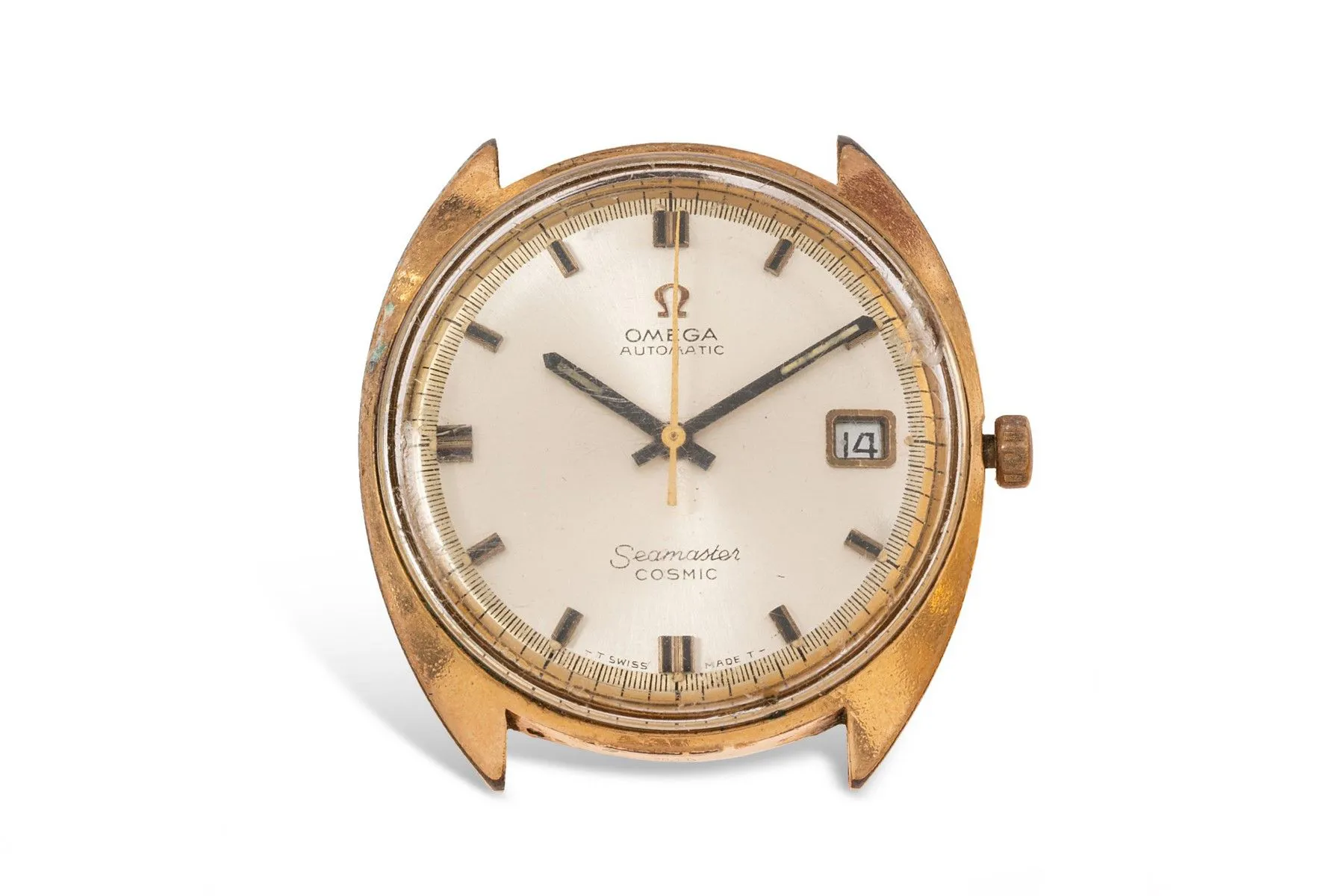 Longines Conquest 9025 36mm Yellow gold White