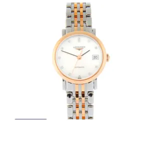 Longines Elegant L4.309.5 Stainless steel and Metal White