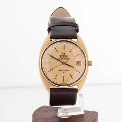 Omega Constellation 168.017 35mm Yellow gold and stainless steel Gold