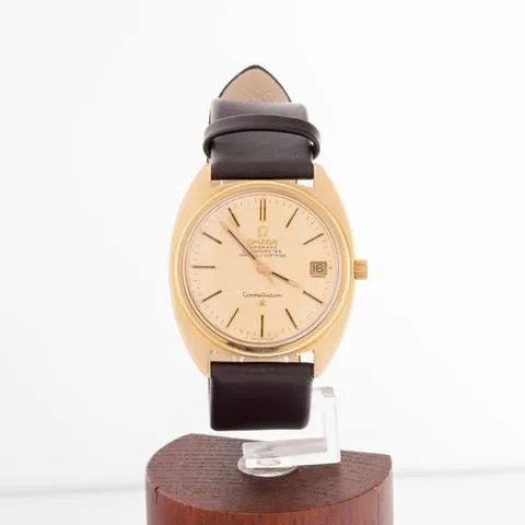 Omega Constellation 168.017 35mm Yellow gold and stainless steel Gold 2