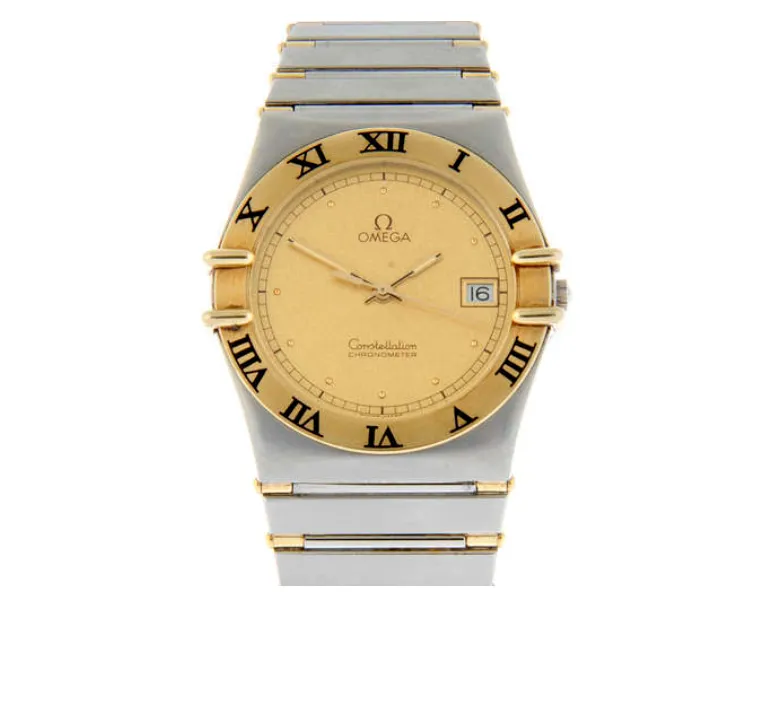 Omega Constellation 198.0140 32mm Stainless steel and yellow metal Champagne