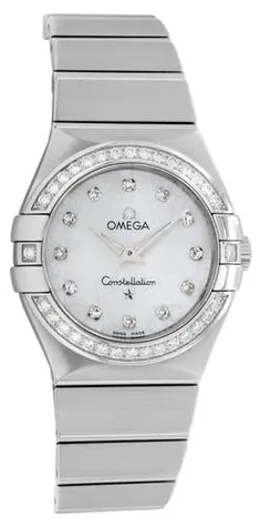 Omega Constellation Quartz 123.15.27.60.55.005 27mm Stainless steel Mother-of-pearl