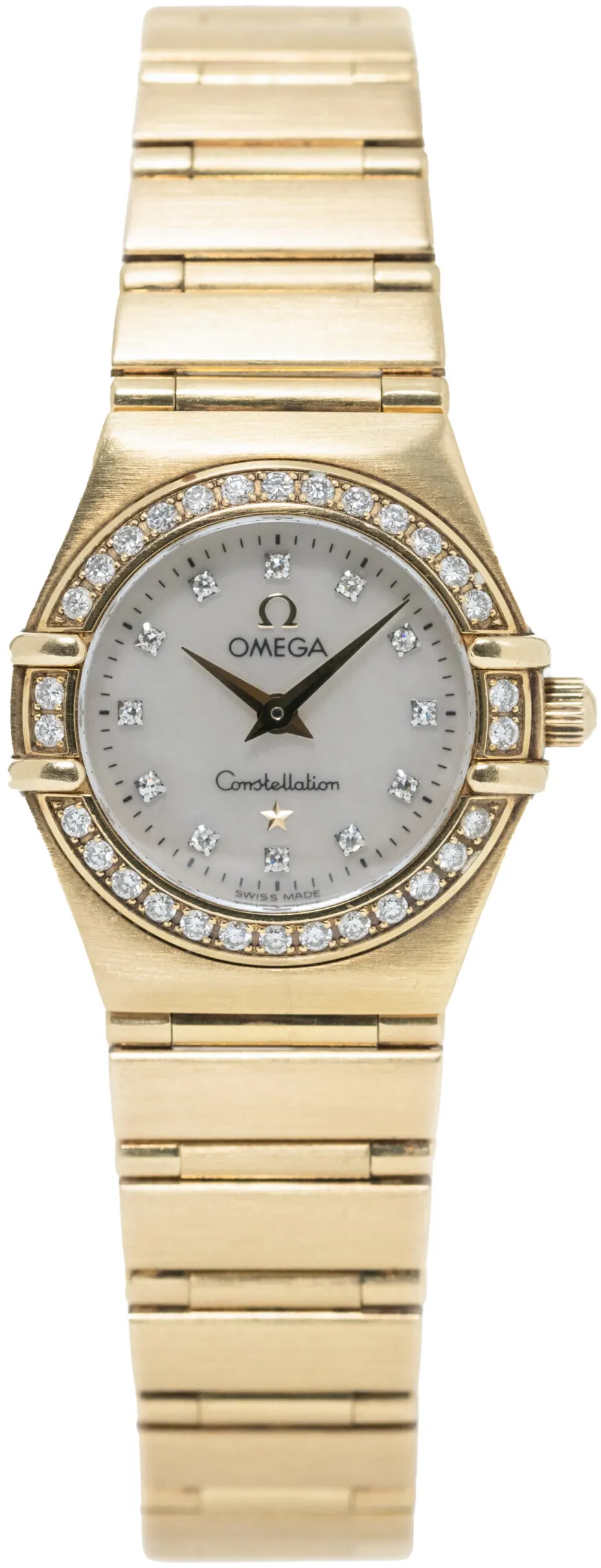 Omega Constellation 26mm Yellow gold White