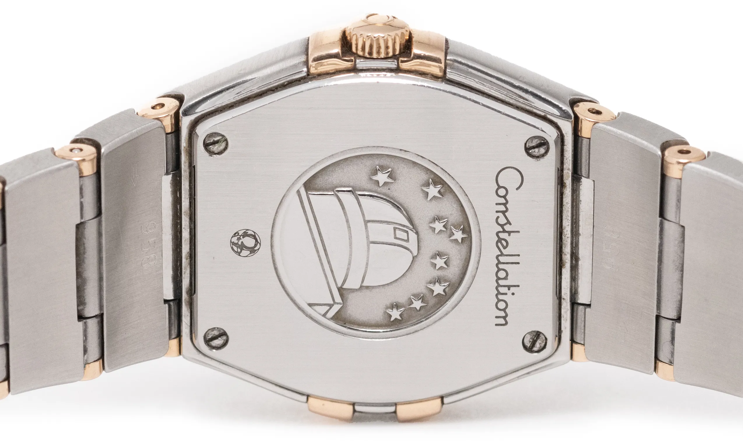 Omega Constellation 27mm Rose gold and Stainless steel brow 4