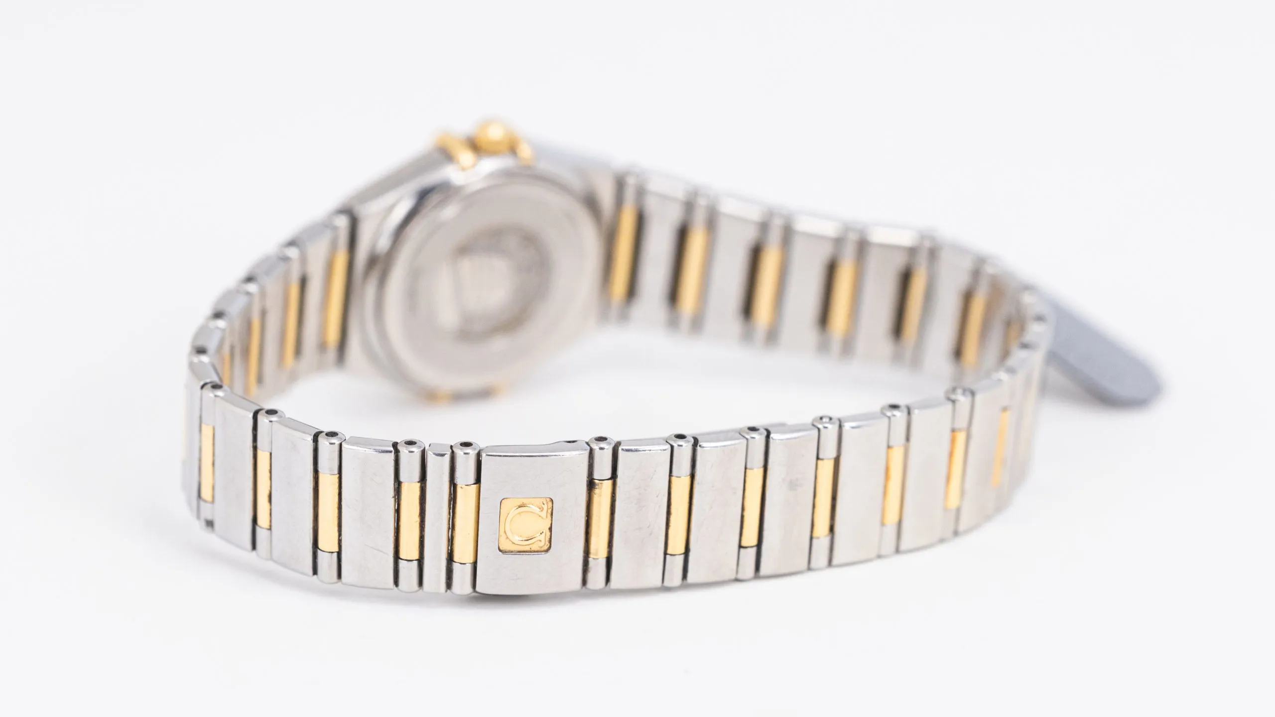 Omega Constellation 22mm Yellow gold and Stainless steel White 3