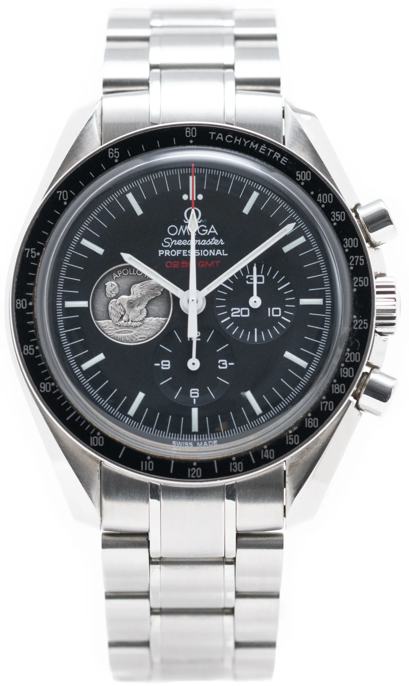 Omega Speedmaster 42mm Stainless steel Black