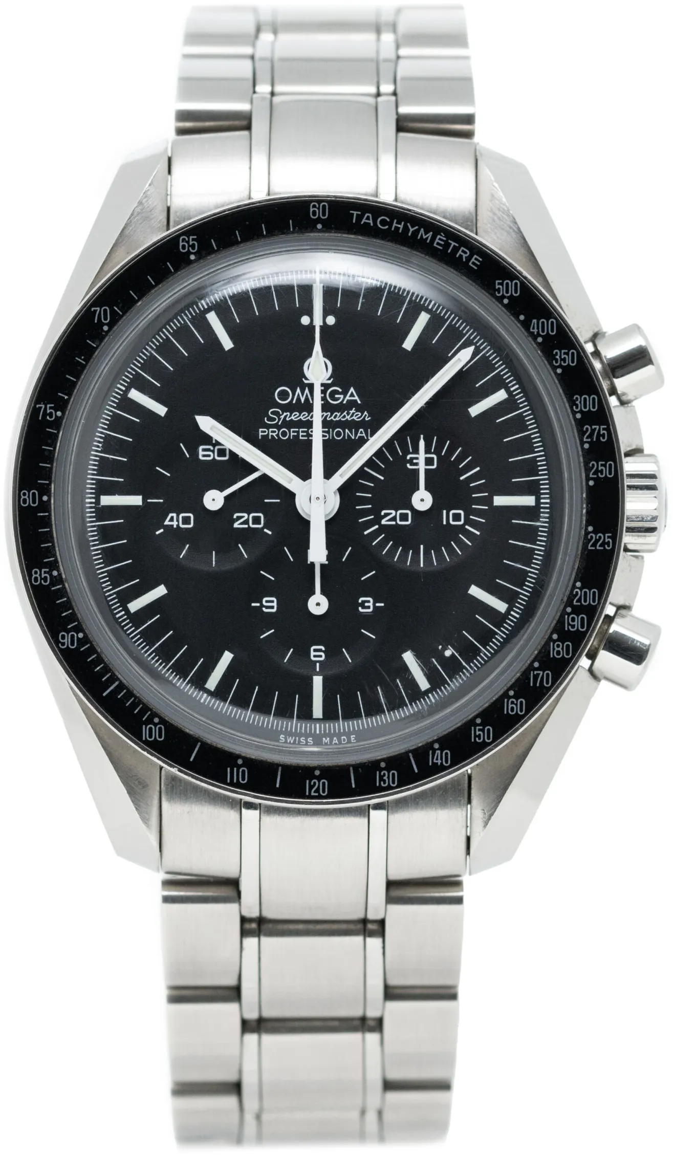 Omega Speedmaster 42mm Stainless steel Black