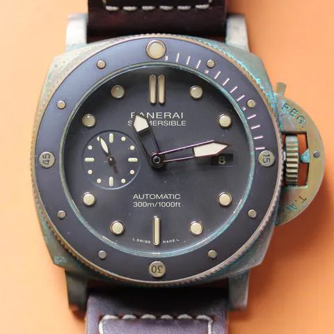 Panerai Submersible PAM 00968 47mm Bronze Brown