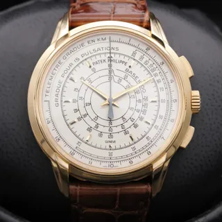 Patek Philippe Multi-Scale Chronograph 5975J-001 Yellow gold