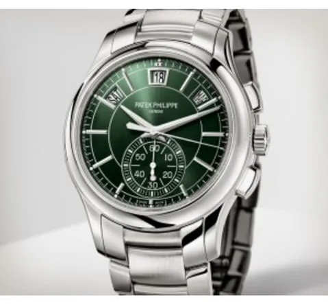 Patek Philippe Annual Calendar Chronograph 5905/1A-001 42mm Stainless steel Green