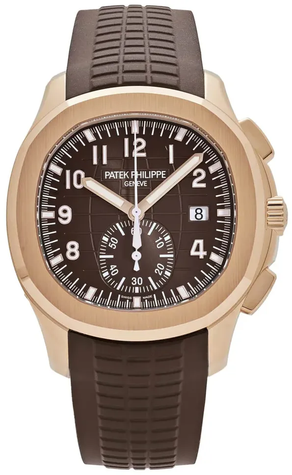 Patek Philippe Aquanaut 5968R-001 42mm Rose gold Brown