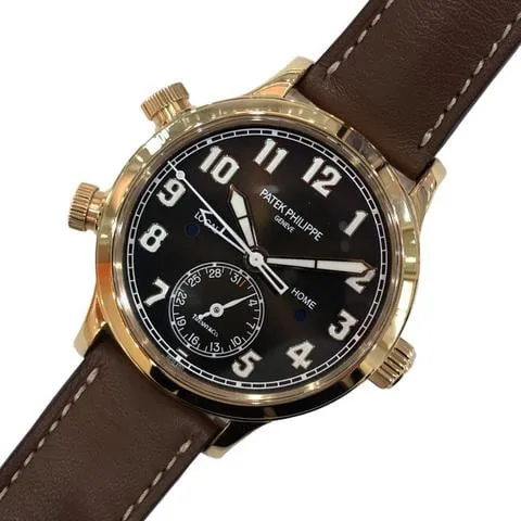 Patek Philippe Calatrava Pilot Travel Time 7234R-001 37.5mm Brown