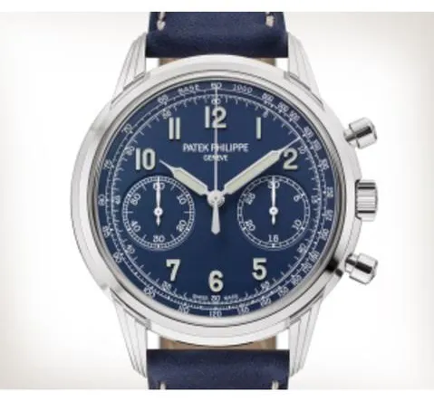 Patek Philippe Chronograph 5172G-001 41mm White gold Blue