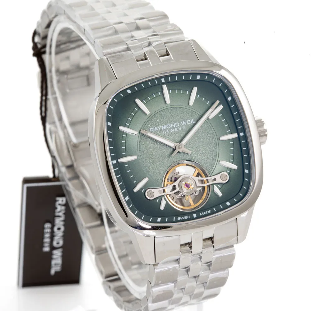 Raymond Weil Freelancer 2790-ST-52051 40mm Stainless steel Green 3