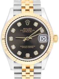 Rolex Datejust 31 278273-0022 Yellow gold and Stainless steel Gray